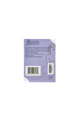 Back of Satin Smooth Small Non-Woven Cloth Waxing Strips retail packaging showing product information and barcodes